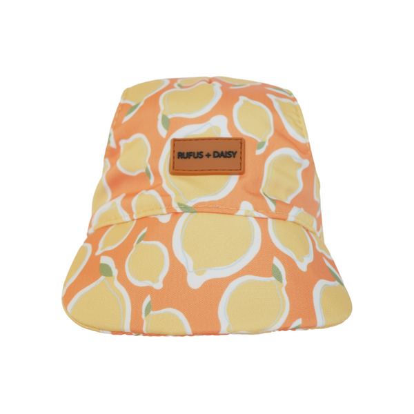 Yellow La Dolce Vita Lemon Dog Hat