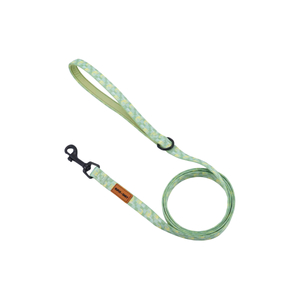 Green & Yellow Oasis Palm Dog Lead