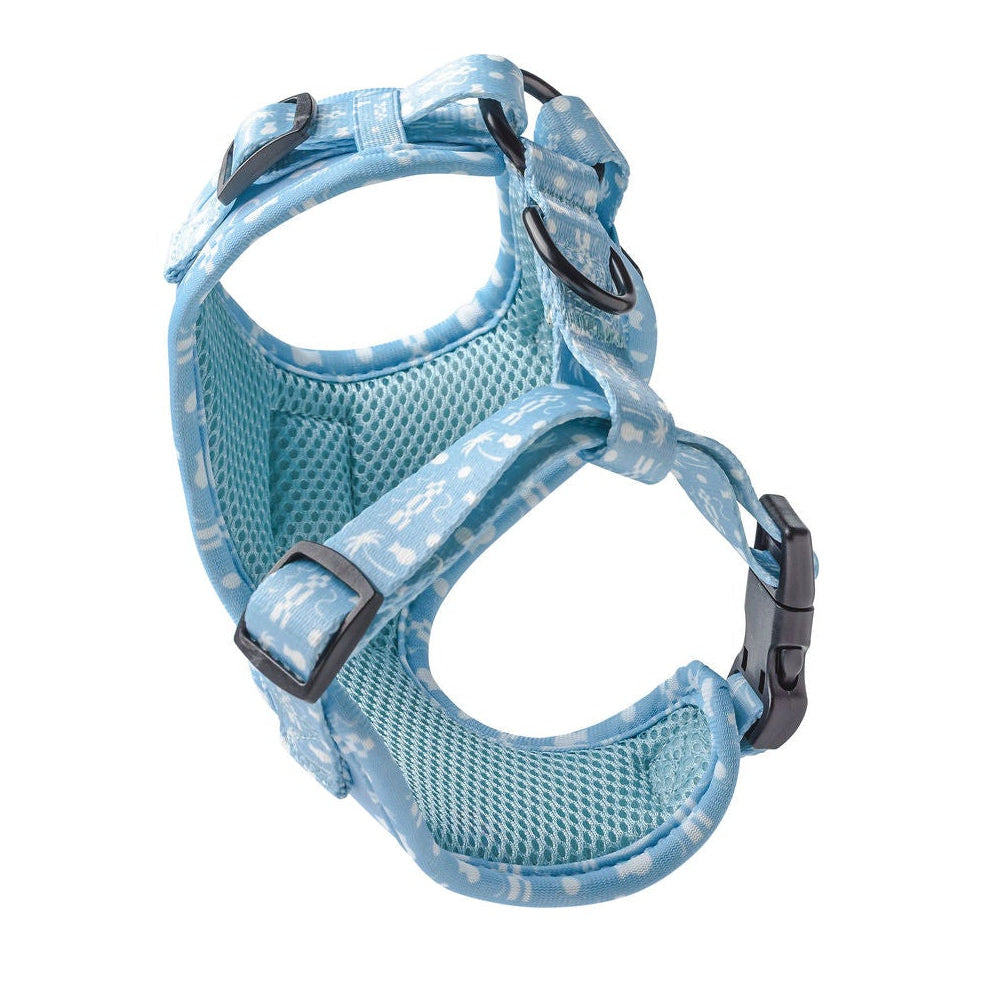 Blue By The Ocean Palm Dog Harness