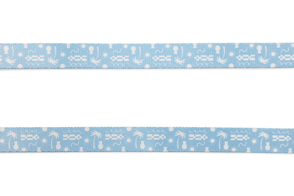 Blue By The Ocean Palm Dog Lead