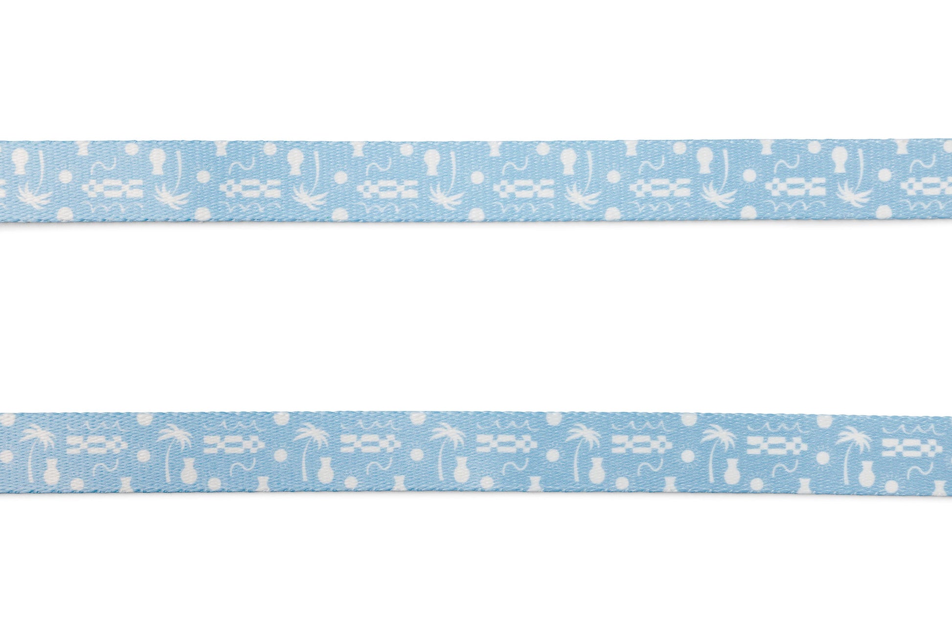 Blue By The Ocean Palm Dog Lead