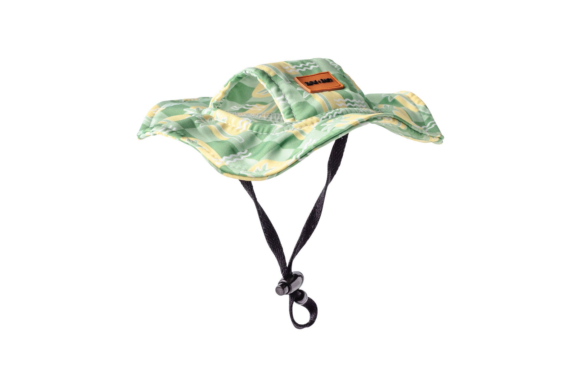 Green & Yellow Oasis Palm Dog Bucket Hat