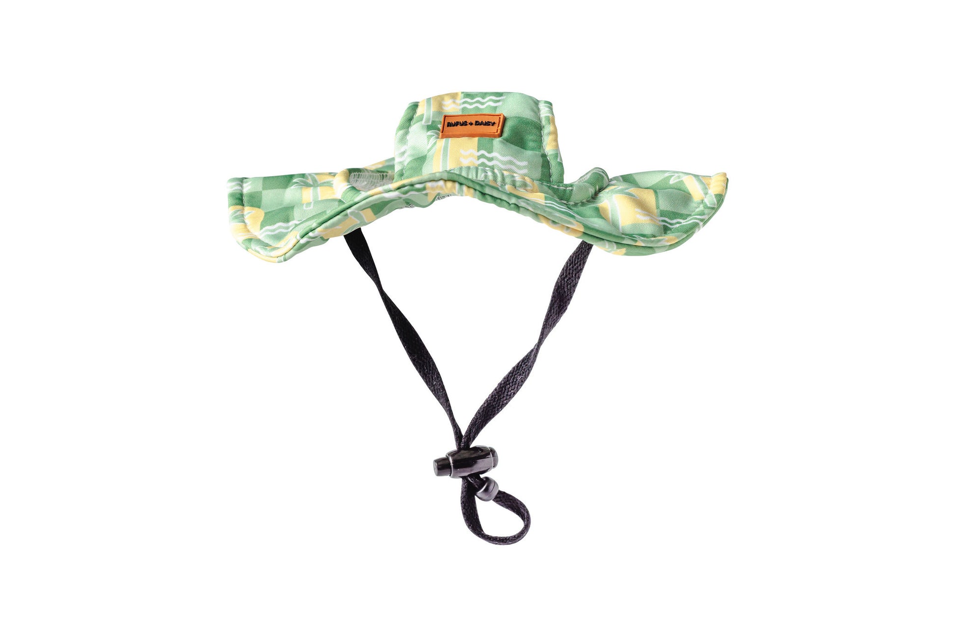 Green & Yellow Oasis Palm Dog Bucket Hat