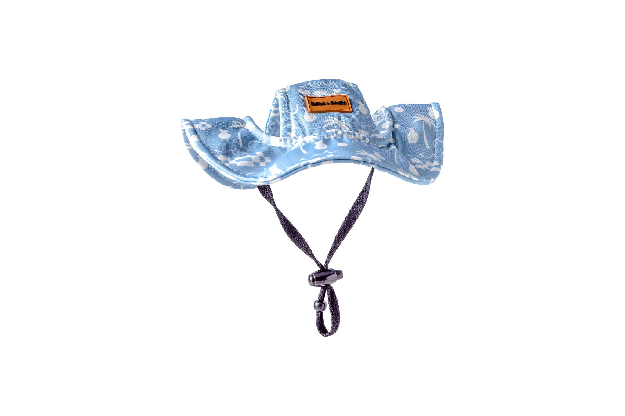Blue By The Ocean Palm Bucket Hat