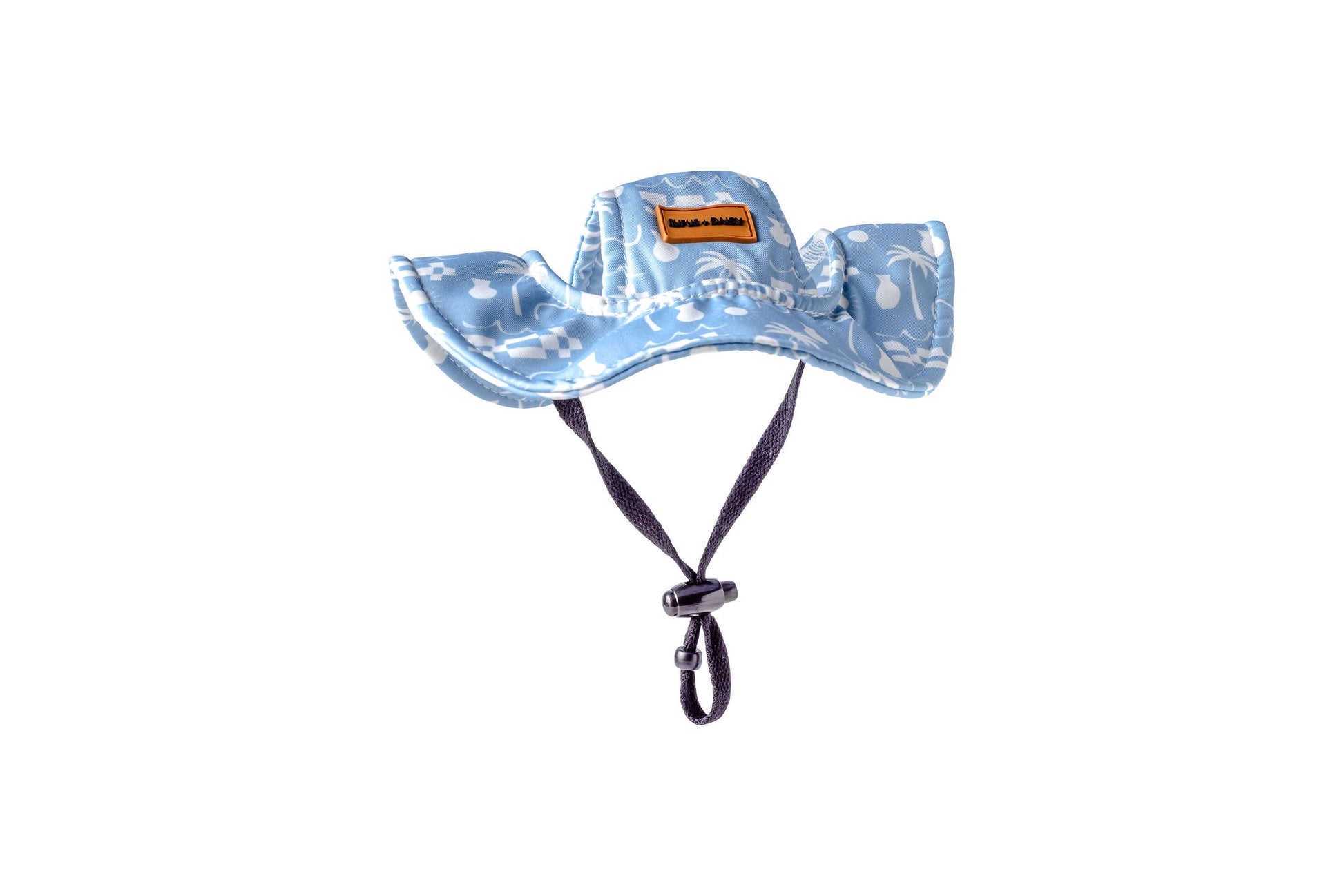 Blue By The Ocean Palm Bucket Hat