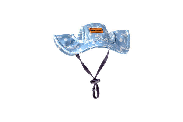 Blue By The Ocean Palm Bucket Hat
