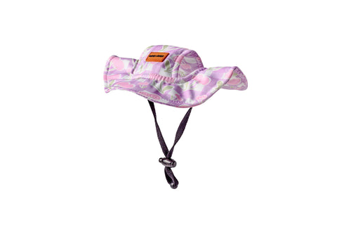 Pink & Purple Cherry On Top Dog Bucket Hat