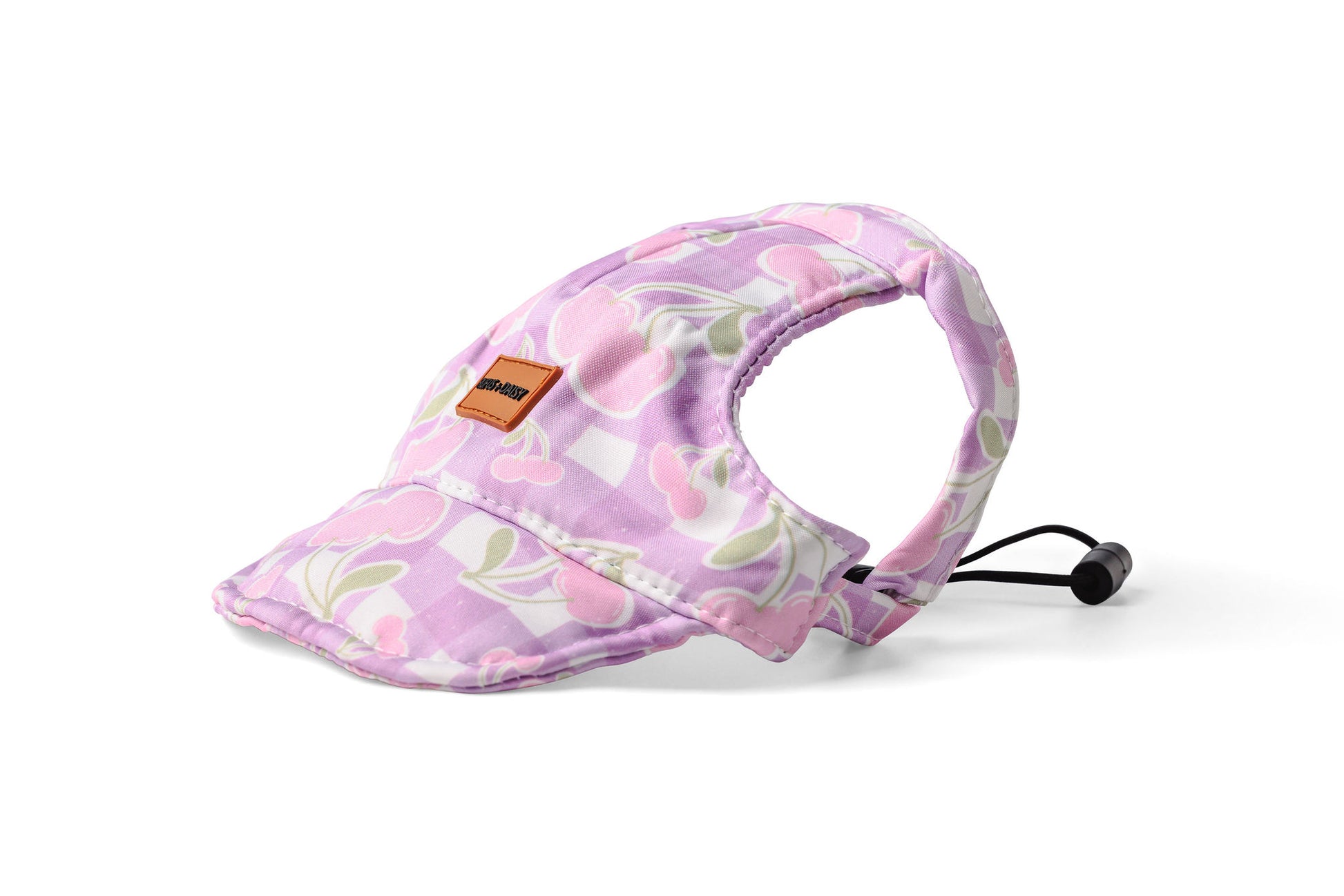 Pink & Purple Cherry  On Top Dog Hat
