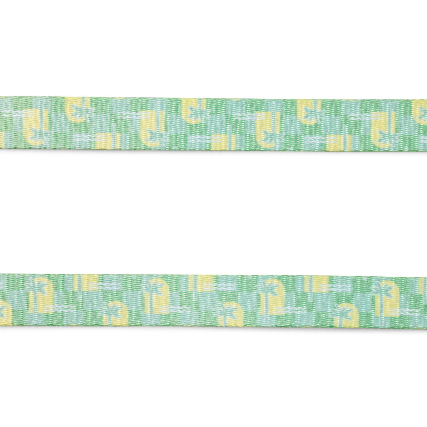 Green & Yellow Oasis Palm Dog Lead