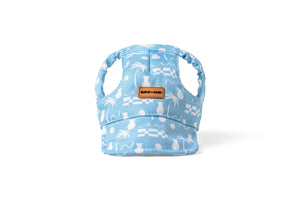 Blue By The Ocean Palm Dog Hat