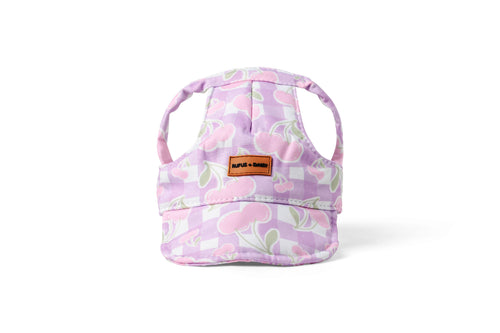 Pink & Purple Cherry  On Top Dog Hat